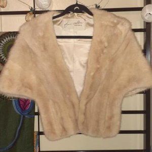 Vintage Fur Shrug - image 1